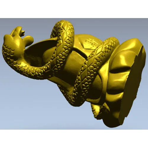 Узел Змеи - 3D модель STL для ЧПУ