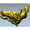 3D модель STL - Играющиеся собаки для ЧПУ фрезера