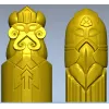 Рунический идол - 3D модель STL для фрезера