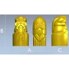 Рунический идол - 3D модель STL для фрезера