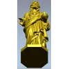 Jesus Statue 3D Model for CNC Milling in STL Format