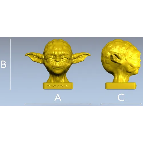 Бюст мудрого мастера - 3D модель STL для ЧПУ