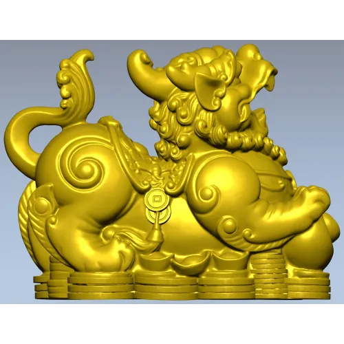 Пи Яо на монетах - 3D модель STL для ЧПУ