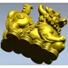 Пи Яо на монетах - 3D модель STL для ЧПУ
