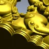 Пи Яо на монетах - 3D модель STL для ЧПУ
