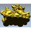 Пи Яо на монетах - 3D модель STL для ЧПУ
