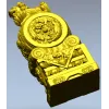 Китайский лев-хранитель - 3D модель STL для ЧПУ
