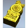 Китайский лев-хранитель - 3D модель STL для ЧПУ