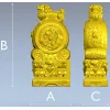 Китайский лев-хранитель - 3D модель STL для ЧПУ