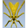 3D модель комара в формате STL для ЧПУ