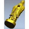 Конфуций - 3D модель статуэтки в формате STL для ЧПУ