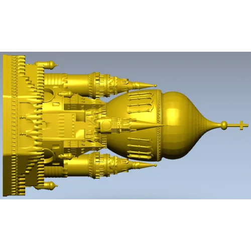Купол-крепость - 3D модель в формате STL для ЧПУ