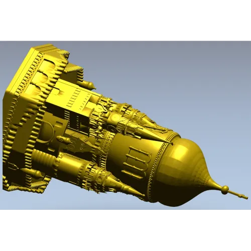 Купол-крепость - 3D модель в формате STL для ЧПУ