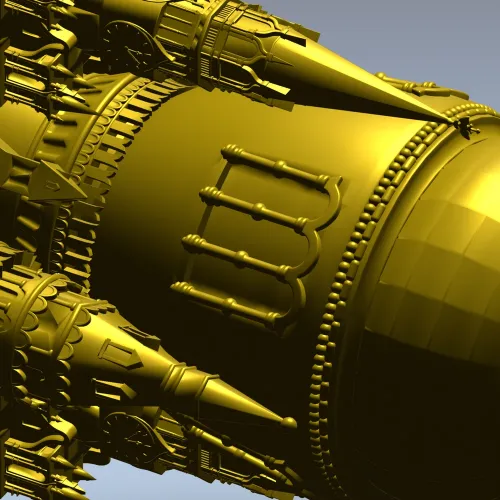 Купол-крепость - 3D модель в формате STL для ЧПУ