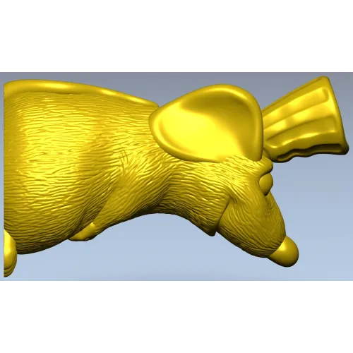 Крыс-повар - 3D модель STL для ЧПУ