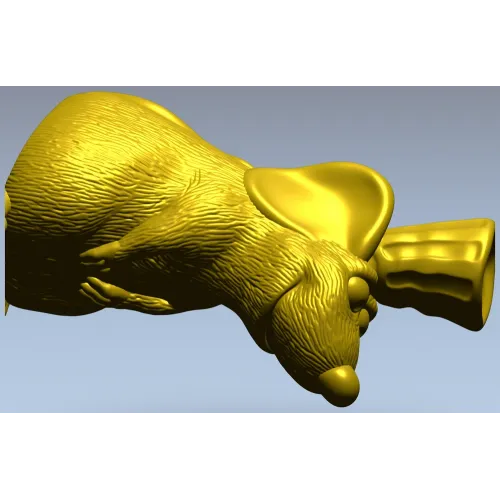 Крыс-повар - 3D модель STL для ЧПУ