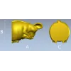 Сырный Сон - 3D модель крысы с сыром (STL) для ЧПУ