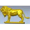 Лев - 3D модель STL для ЧПУ, рельефная статуэтка