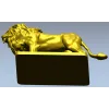 Лев - 3D модель STL для ЧПУ, рельефная статуэтка