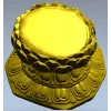 Lotus Pedestal Base 3D Model for CNC Milling STL File