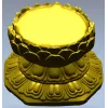 Lotus Pedestal Base 3D Model for CNC Milling STL File