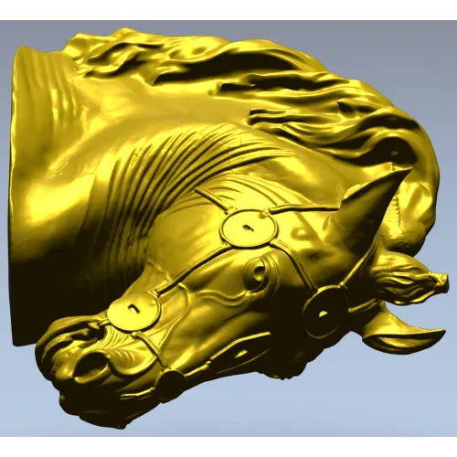 Голова скакуна - 3D модель в формате STL для ЧПУ