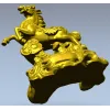 Парящий жеребец - детализированная stl модель для ЧПУ