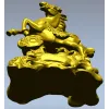 Парящий жеребец - детализированная stl модель для ЧПУ