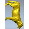 Львица в прыжке - 3D модель STL для ЧПУ