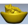 Жаба Богатства - 3D модель STL для ЧПУ