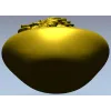 Жаба Богатства - 3D модель STL для ЧПУ