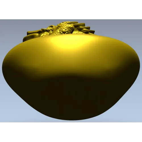 Жаба Богатства - 3D модель STL для ЧПУ