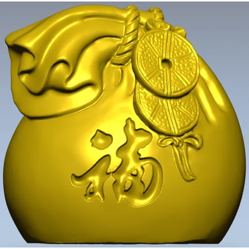 Мешок удачи - 3D модель STL для ЧПУ