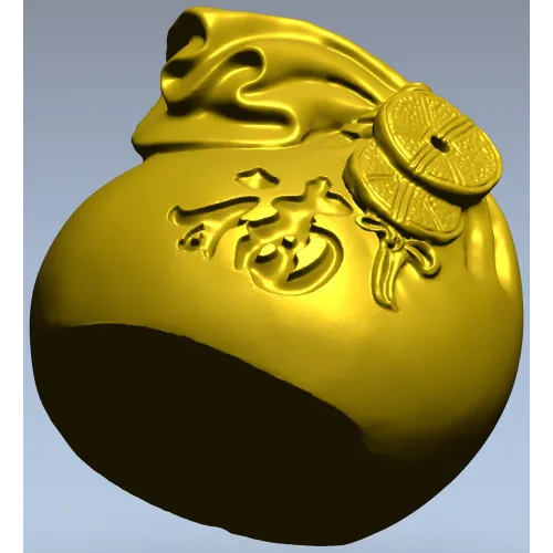 Мешок удачи - 3D модель STL для ЧПУ