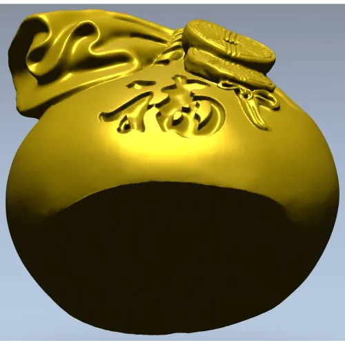 Мешок удачи - 3D модель STL для ЧПУ