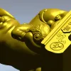 Charming Piglet 3D CNC Model in STL Format