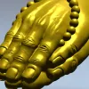 Молитвенные руки с четками - 3D модель STL для ЧПУ