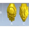 Молитвенные руки с четками - 3D модель STL для ЧПУ