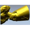 3D модель бюста Нефертити в формате STL для ЧПУ