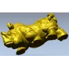 Реалистичная 3D модель носорога в формате STL для ЧПУ