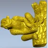 Squirrel on Tree Branch 3D Model STL for CNC Milling