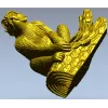 Squirrel on Tree Branch 3D Model STL for CNC Milling