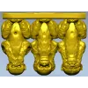 Трио обезьян - 3D модель STL для ЧПУ фрезера