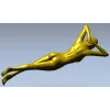 Лежащая грация - 3D модель STL для ЧПУ