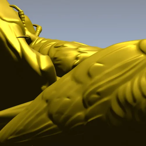 Орёл на постаменте - 3D модель в формате STL для ЧПУ