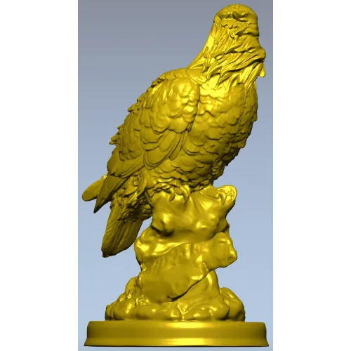Орёл на утёсе - 3D модель STL для ЧПУ