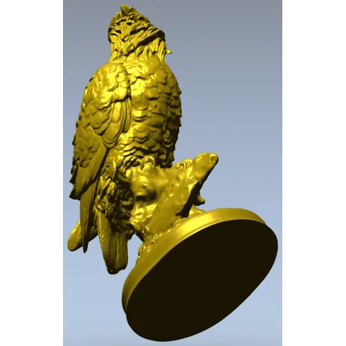 Орёл на утёсе - 3D модель STL для ЧПУ