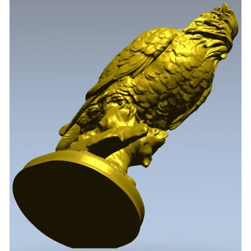 Орёл на утёсе - 3D модель STL для ЧПУ