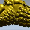 Лев-хранитель - барельефная 3D модель в формате STL для ЧПУ
