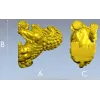 Лев-хранитель - барельефная 3D модель в формате STL для ЧПУ